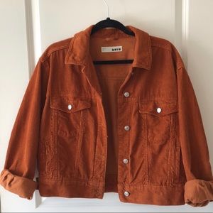 TopShop Corduroy Moto Jacket
